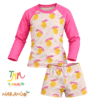 Conjunto malla proteccion uv  Limoncitos NARANJO