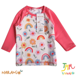 Conjunto malla proteccion uv Arcoiris NARANJO - Imagen 3