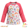 REMERA MALLA proteccion UV Arcoiris  NARANJO