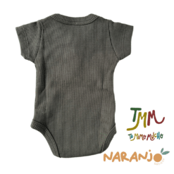 Body NARANJO wafle verde - Imagen 3