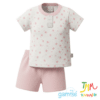 Conjunto Pijama Tortuguitas Remera + short Rosa Gamisé