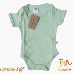 Body NARANJO MORLEY Verde Manga Corta - Imagen 2