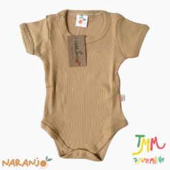 Body NARANJO MORLEY Beige Manga Corta - Imagen 2