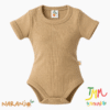 Body NARANJO MORLEY Beige Manga Corta