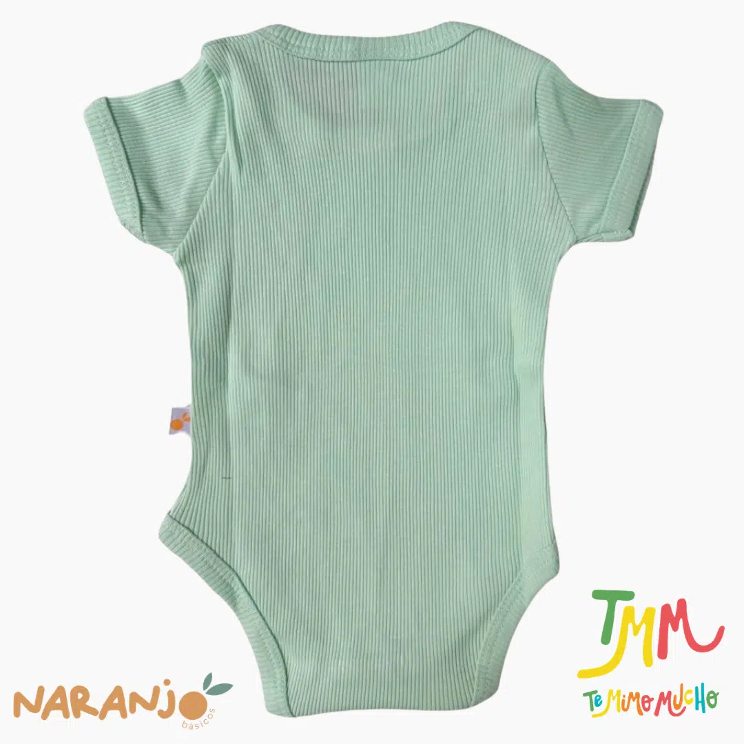 Body NARANJO MORLEY Verde Manga Corta - Imagen 3
