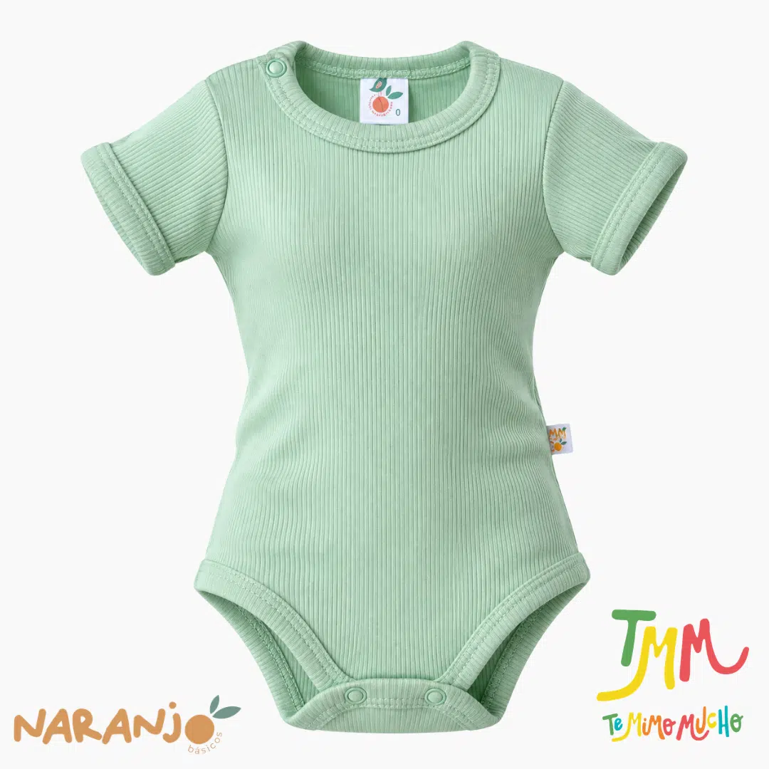 Body NARANJO MORLEY Verde Manga Corta