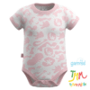 Body Manga Corta Mar GAMISE Rosa Cuello Redondo