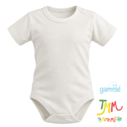 Body Manga Corta Liso GAMISE Crudo