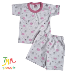 Conjunto Remera y Short Puercoespín Rosa - Imagen 4