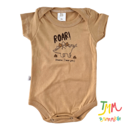 Conjunto Body m/c y short Dino Marroncito - Big Bay - Imagen 3