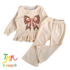 Conjunto Wafle Moño - Crudo - Imagen 4