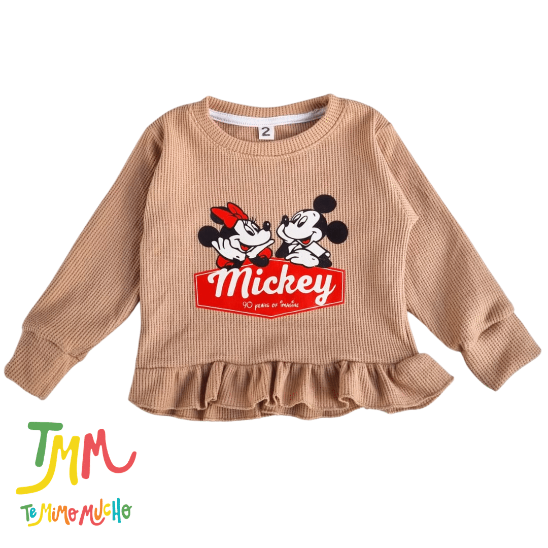 Conjunto Wafle Mickey - Tostado - Imagen 2