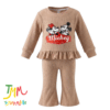 Conjunto Wafle Mickey - Tostado