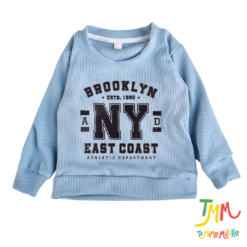 Conjunto Wafle Celeste NY - Imagen 2