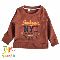 Conjunto Wafle Marron NY - Imagen 2