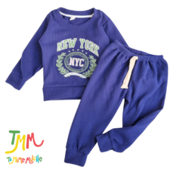 Conjunto Wafle Azul NY